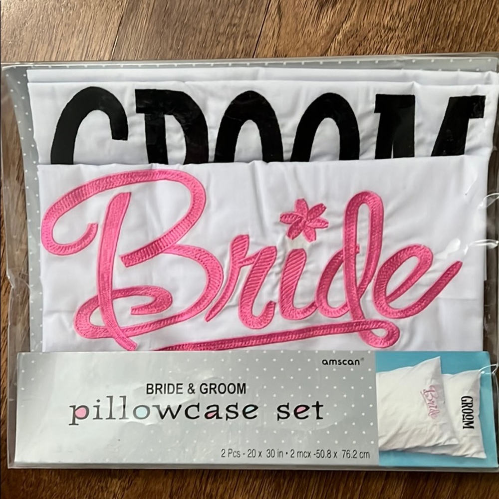 Bride and Groom Pillowcases
